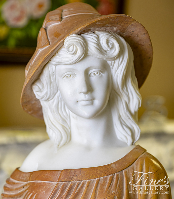 Marble Statues  - Victorian Era Bust - MBT-109